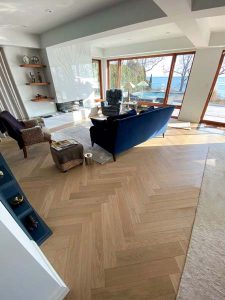 hardwood flooring design clean lines