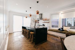 modern herringbone flooring toronto