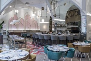 restaurant flooring installation