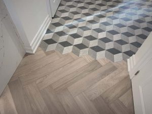 sleek modern home flooring design