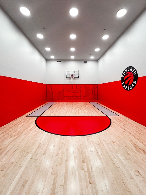 gym floor installation
