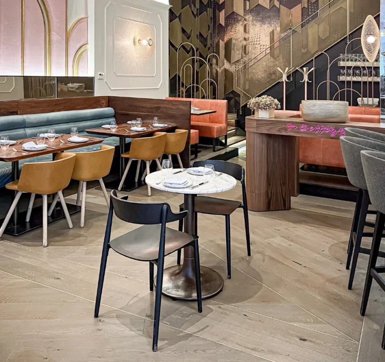 commercial floor inlays