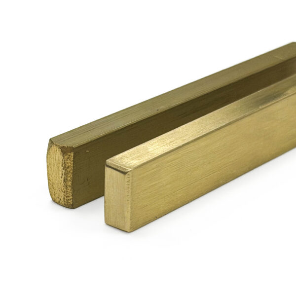 Alternative view of Solid Brass Floor Inlay 1/4″ by 1/2″