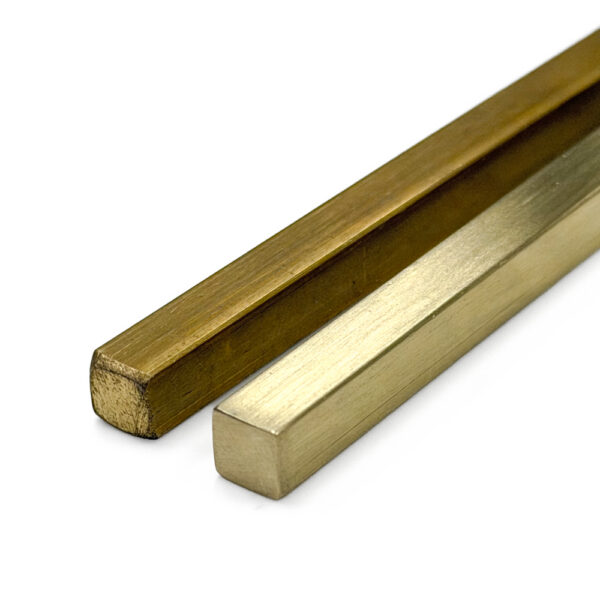 Alternative view of Solid Brass Floor Inlay 1/4″ by 1/4″