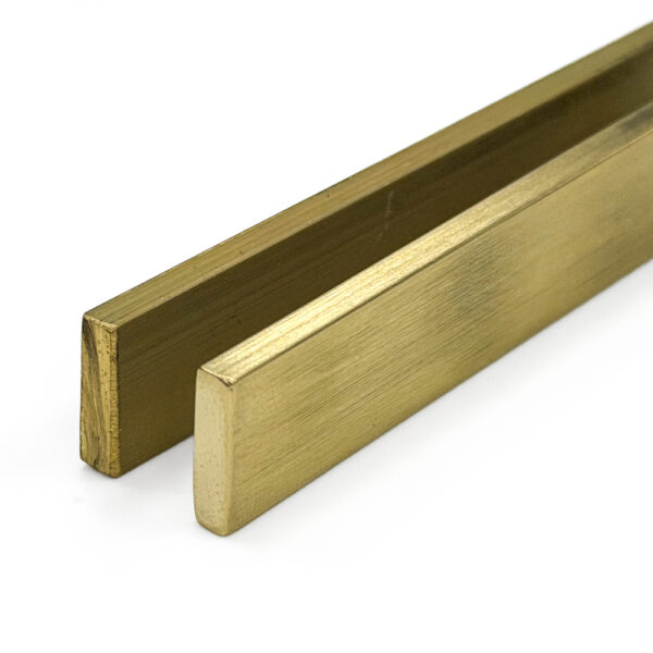Alternative view of Solid Brass Floor Inlay 1/8″ by 1/2″