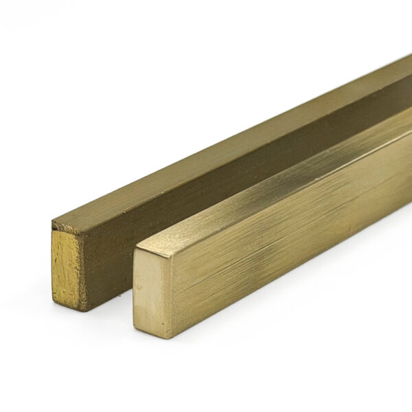 Alternative view of Solid Bronze Floor Inlay 1/4″ by 1/2″