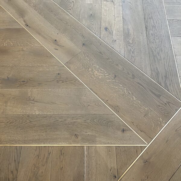 Alternative view of Solid Brass Floor Inlay 1/4″ by 3/4″