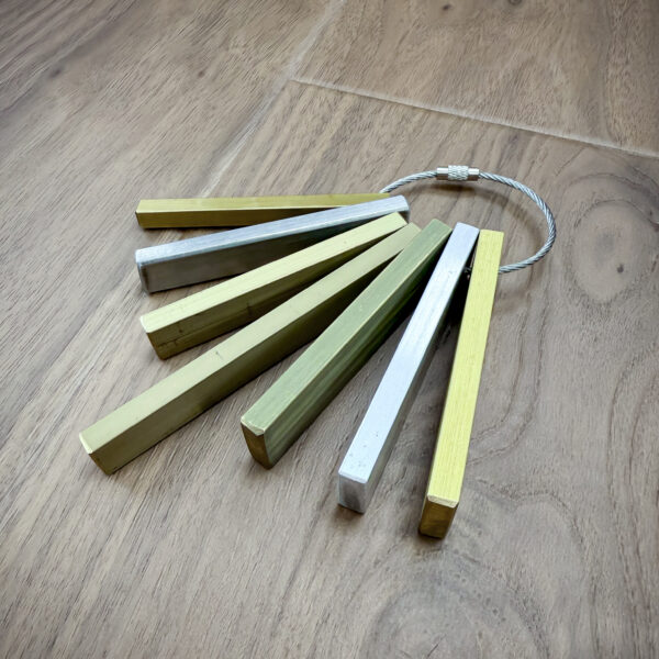 Alternative view of Solid Brass Floor Inlay 1/4″ by 1/2″