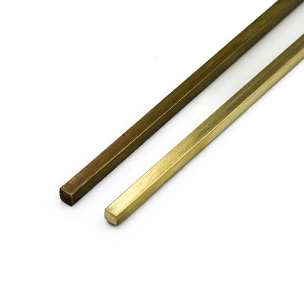 Alternative view of Solid Brass Floor Inlay 1/8″ by 1/8″